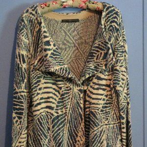 Peruvian Connection Pima Cotton Open Cardigan